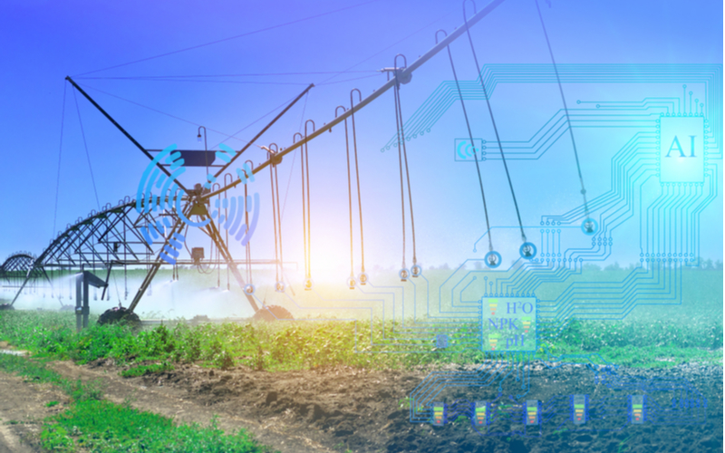 Otimize a irrigação utilizando sistemas de precisão