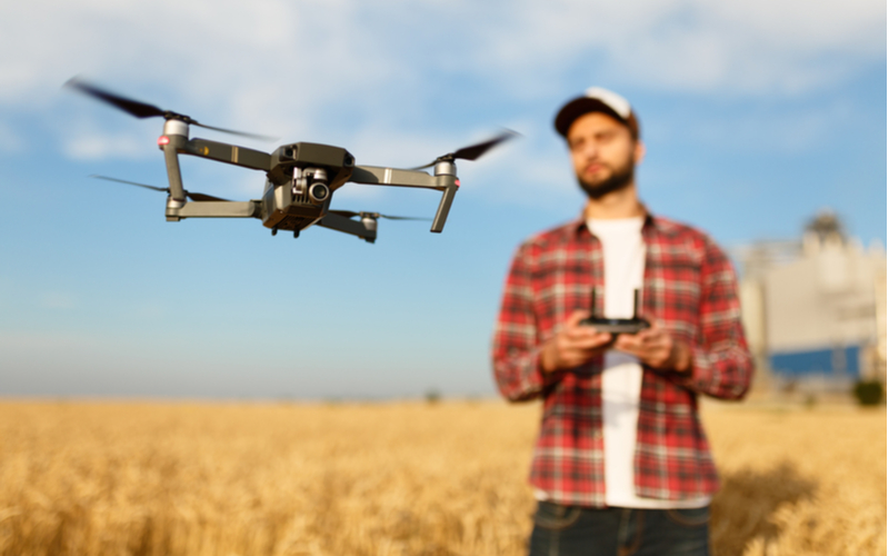 Pequenas e médias propriedades podem usar drone?