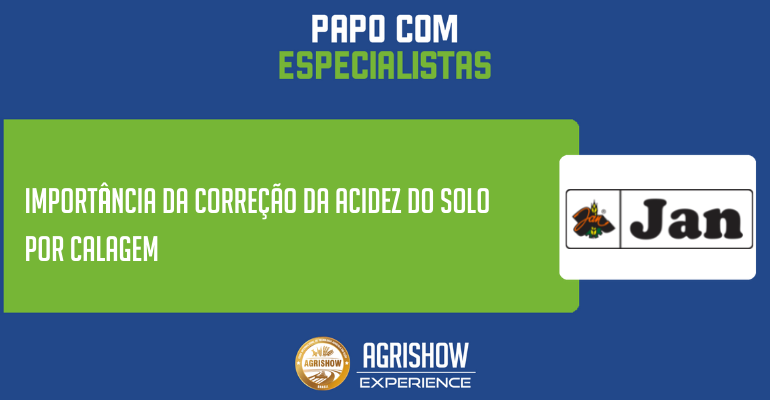 Papo com especialista | Importância da correção da acidez do solo por calagem