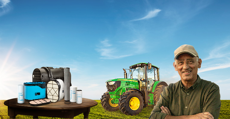 Soluções de filtragem para operações agrícolas