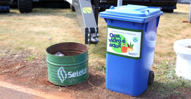 Ação de reciclagem e gestão de resíduos é destaque na Agrishow