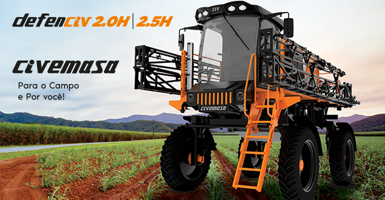 Pulverizadores: inovação e maior eficiência em prol da alta produtividade agrícola