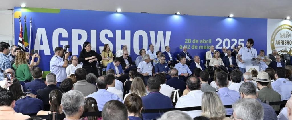 Cerimônia de abertura da Agrishow 2025 acontece em tom de celebração