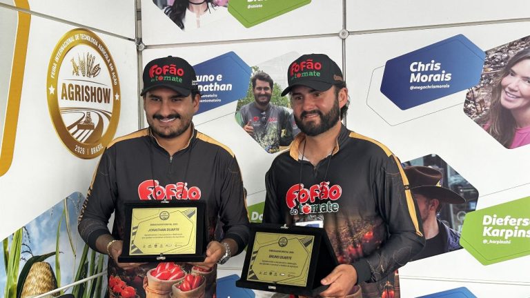Irmãos Tomateiro estreiam na Agrishow e destacam tecnologia, HF e realidade do campo