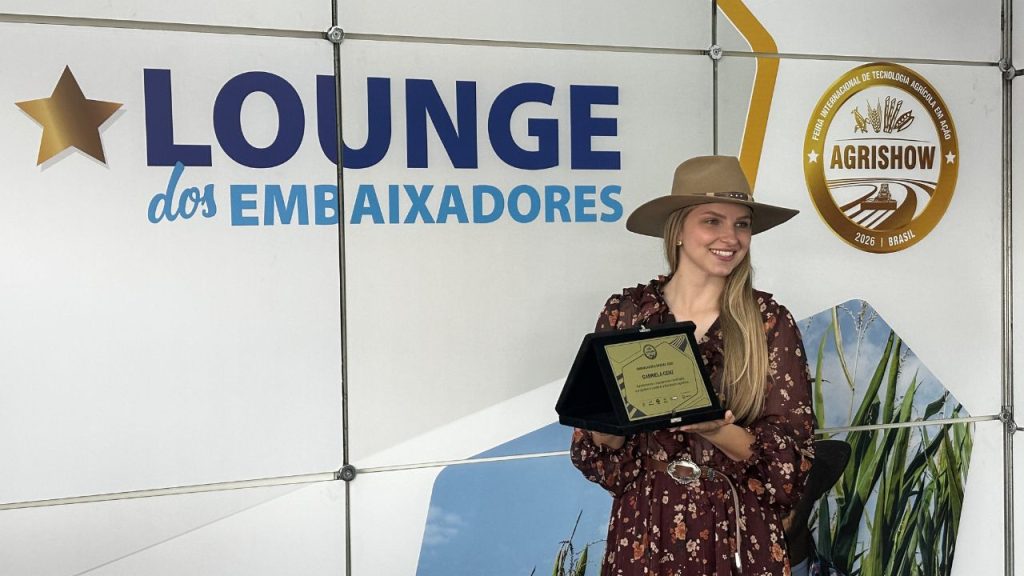 Gabriela Genz destaca sucessão familiar, gestão e tecnologia no agro durante a Agrishow