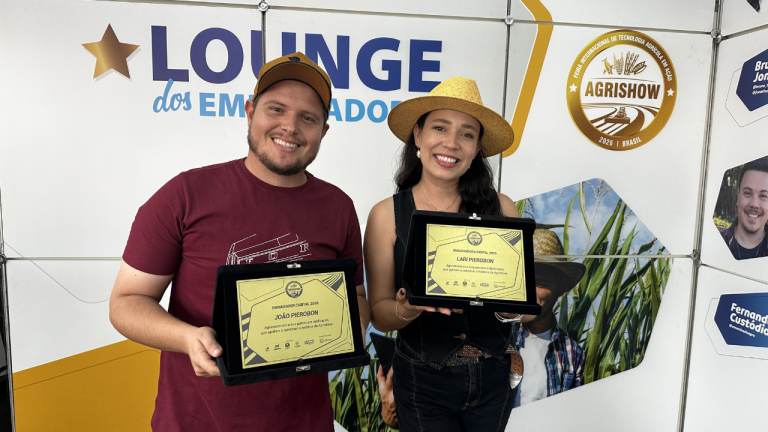 João e Larissa Pierobon: tecnologia, solo e sucessão familiar impulsionam o agro