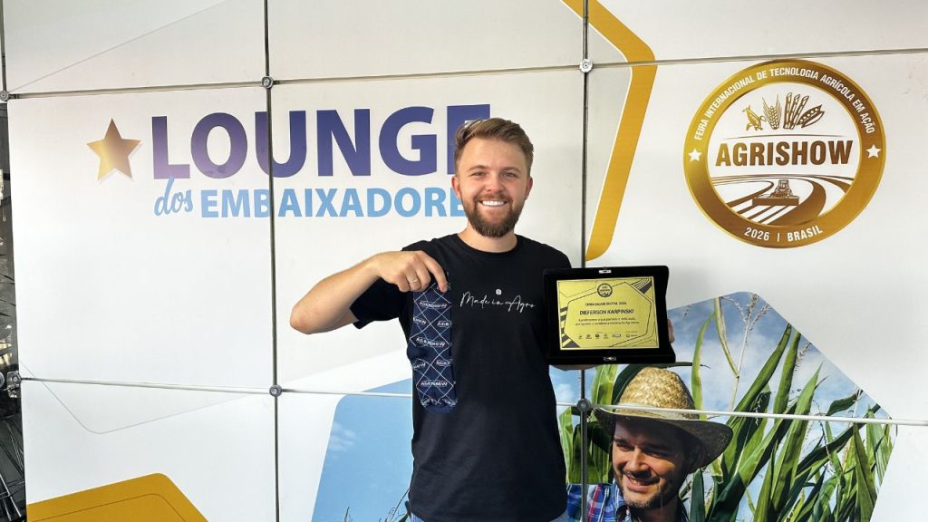 Dieferson Karpinski aponta tecnologia e sucessão familiar como desafios para o jovem produtor