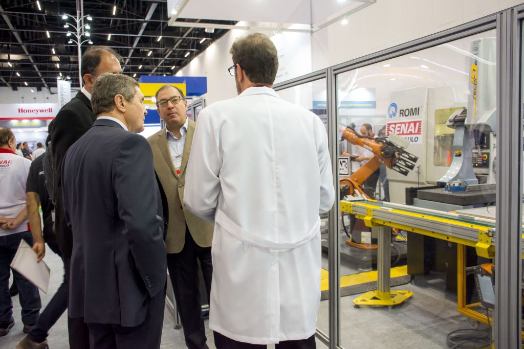 Atração da FEIMEC, Demonstrador da Manufatura Avançada tem mais de 20 tecnologias integradas