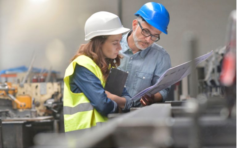 Otimizar o layout industria