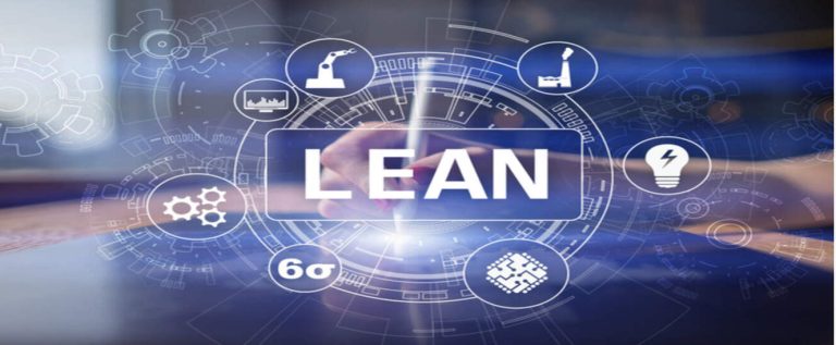 imagem escrito lean, se referindo à indústria 4.0 e lean manufacturing
