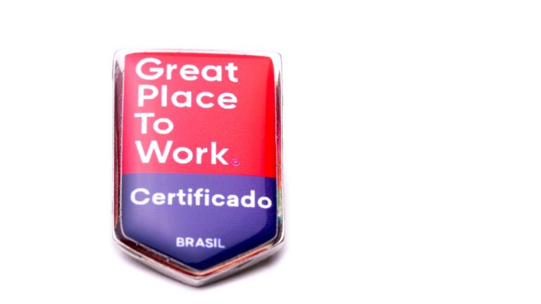Selo do certificado Great Place to Work