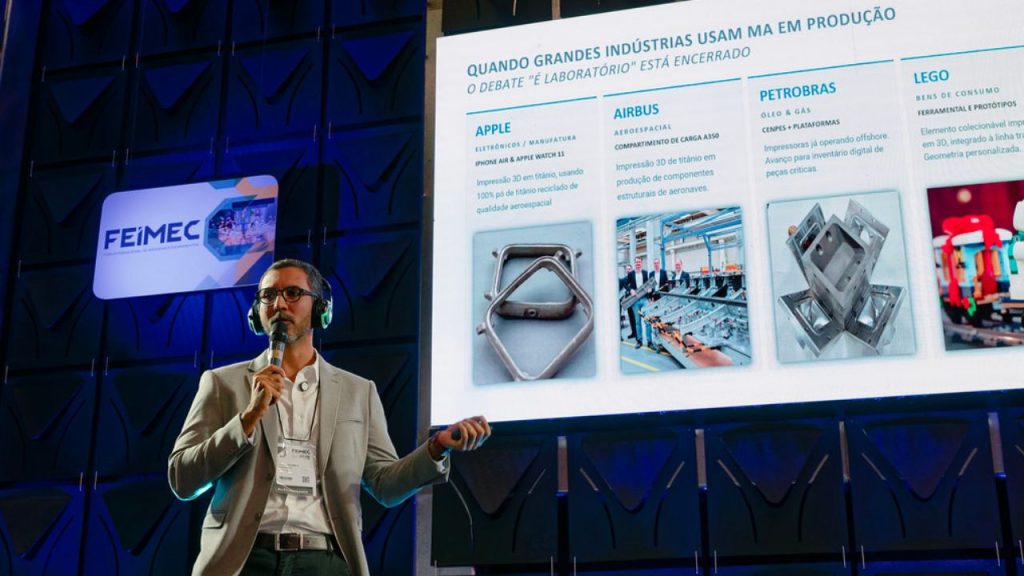 Manufatura Aditiva: da Teoria à Prática Industrial no Palco FEIMEC