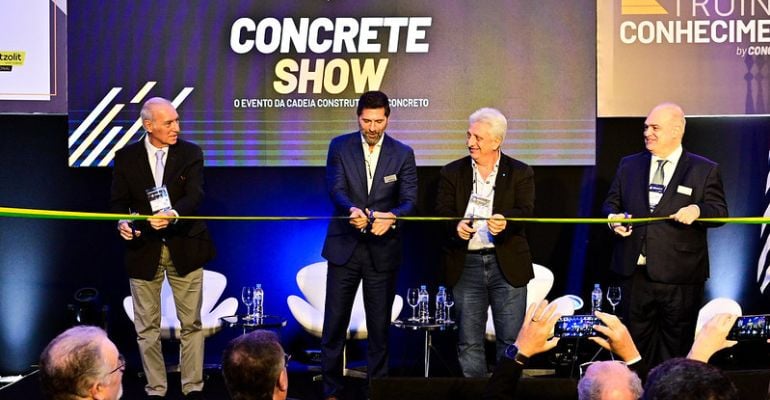 Primeiro dia do Concrete Show 2024 contou com a presença de associações e conteúdo de alta qualidade