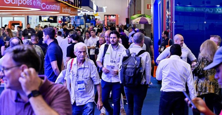 Segundo dia do Concrete Show 2024 atrai ainda mais público em busca de novidades do setor