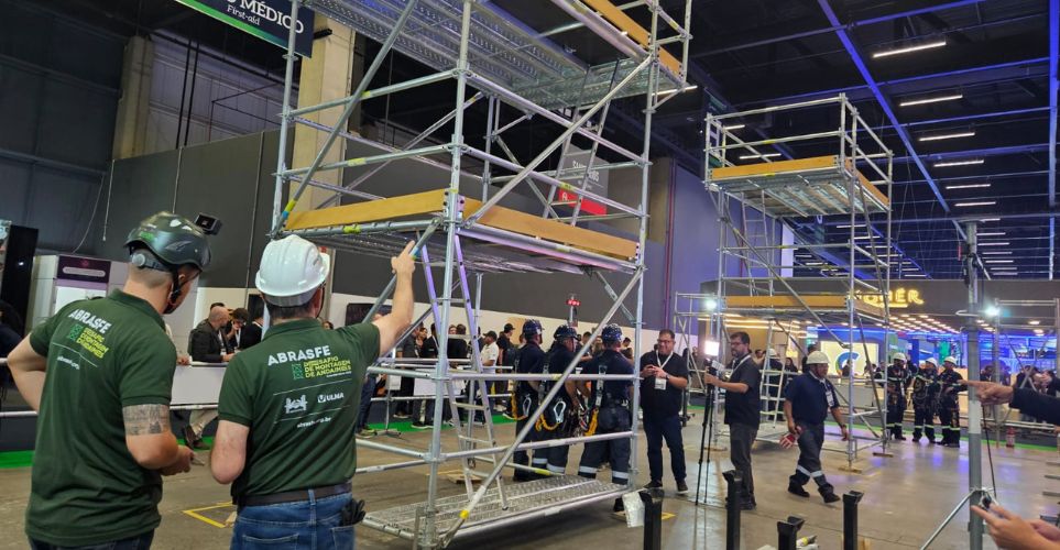Desafio de Montagem de Andaimes estreia no Concrete Show 2026 