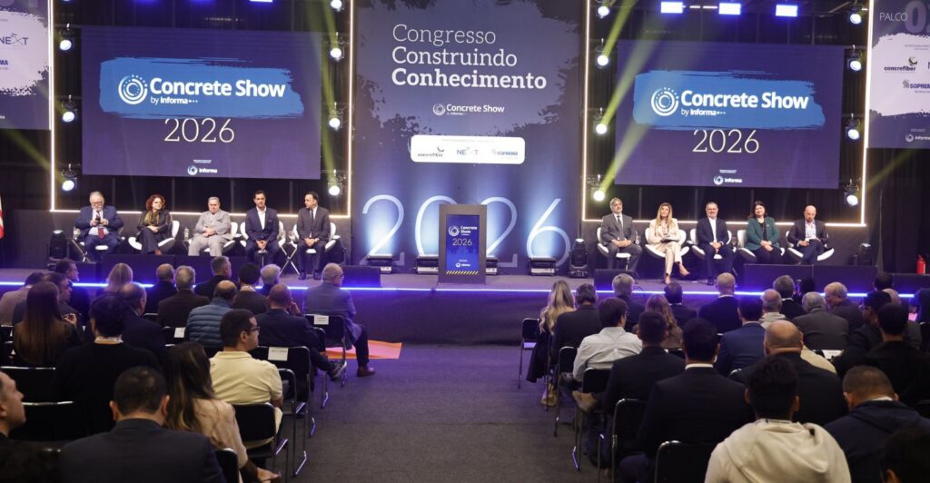 Concrete Show 2026 debate os rumos e inovações para o futuro da construção civil
