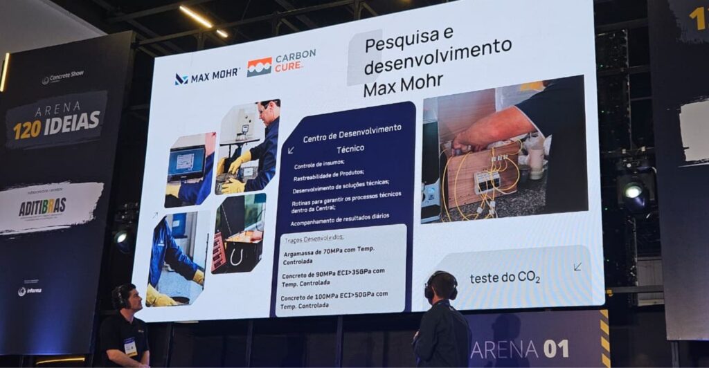Injeção de CO2 no concreto como opção sustentável para a construção 