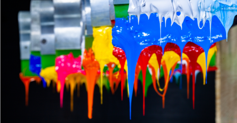 Tipos, características e aplicações de tintas na serigrafia