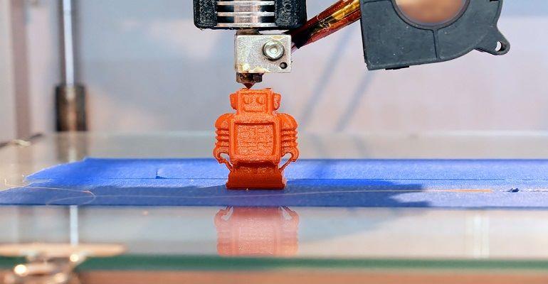 3D printing: types of materials and applications