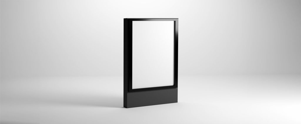 Totem em ACM: versatilidade e destaque na comunicação visual