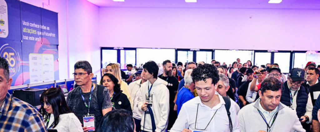 Continue explorando a Feira FuturePrint 2025 nesta sexta-feira