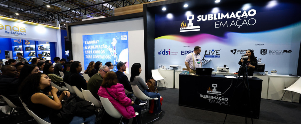 Sublimação em Ação: gestão, técnica e prática se encontram na FuturePrint
