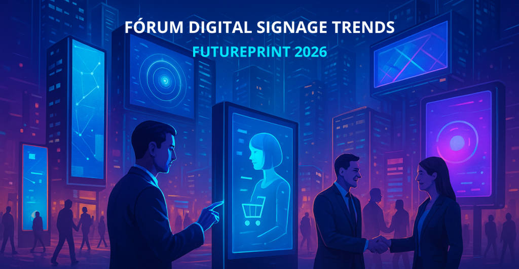 Fórum Digital Signage Trends dentro da FuturePrint 2026 (FDST’26)