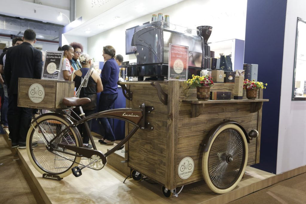 Franquia Café da Bike é lançada na Fispal Food Service