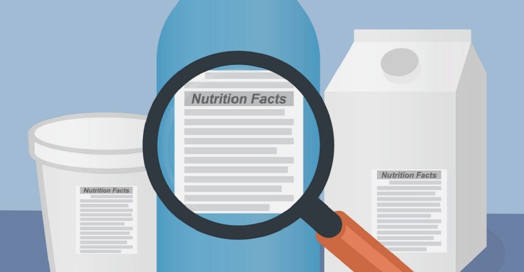Em vigor declaração de “nova fórmula” nos rótulos de alimentos