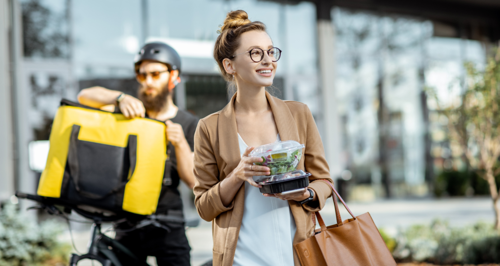 Direções do delivery de alimentos em 2023