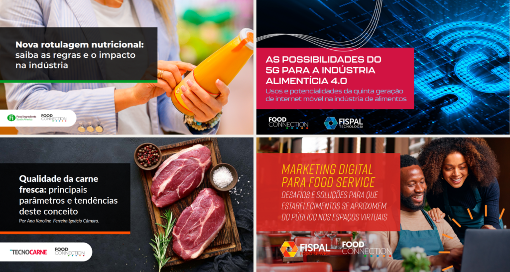 Conheça os materiais especiais do Food Connection