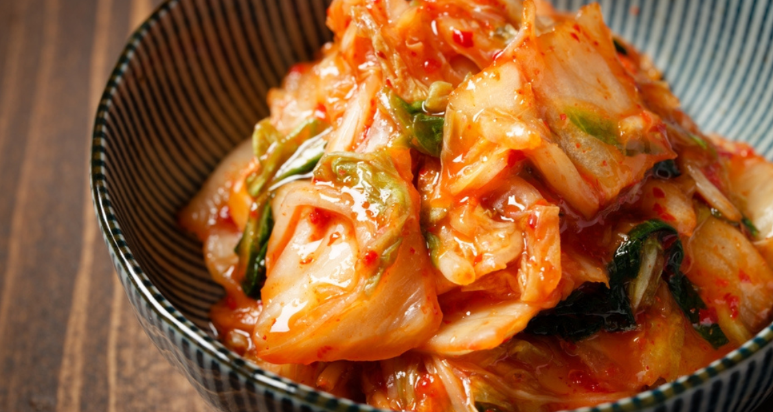 uma tigela de Kimchi