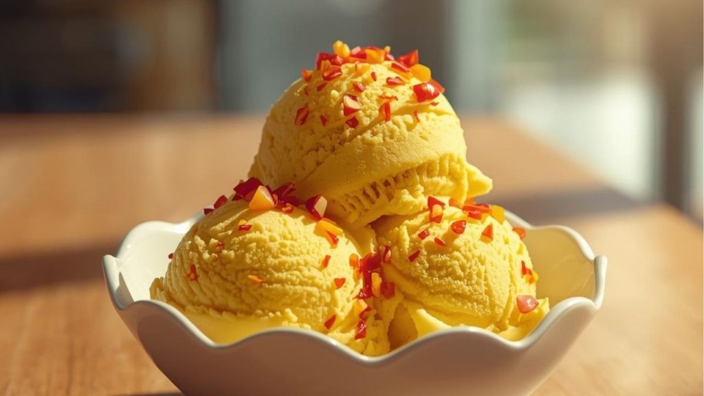 Manga com pimenta, crocância e experiência: o futuro do sorvete em 2026