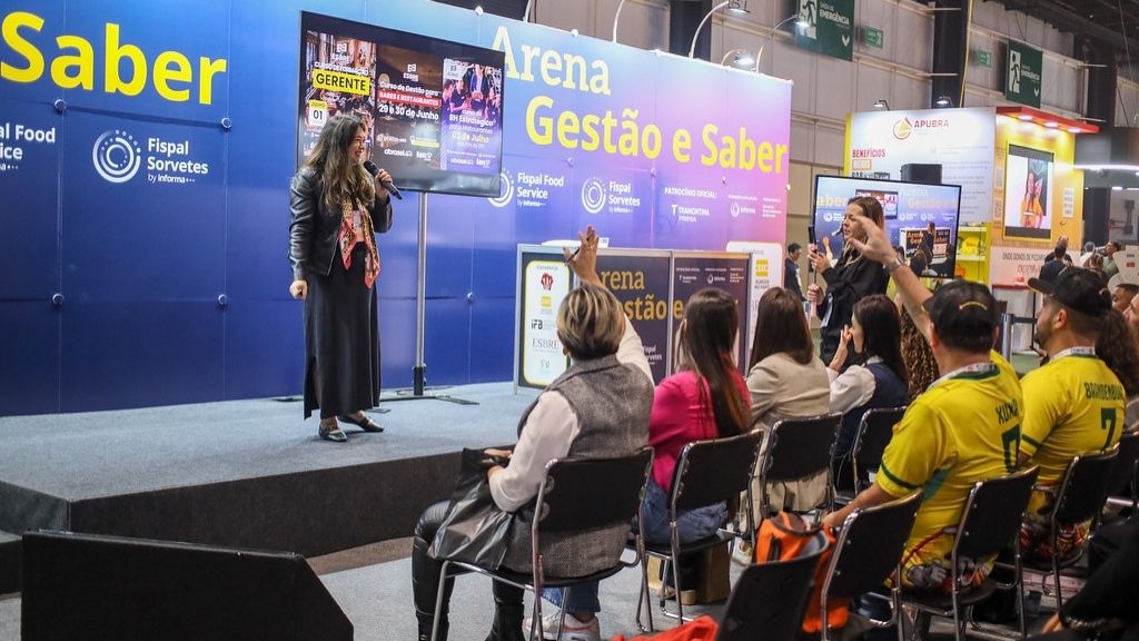 Arena Gestão e Saber leva conteúdo estratégico a pequenos negócios na Fispal Food Service