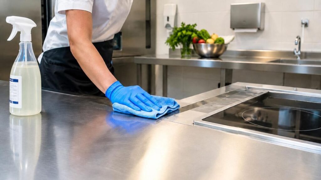 Limpeza sustentável sem comprometer a segurança dos alimentos