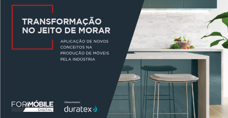 Transformação no jeito de morar: novos conceitos na produção de móveis