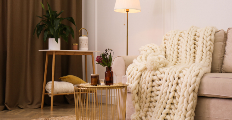 Decoração comfy e as possibilidades com o mobiliário