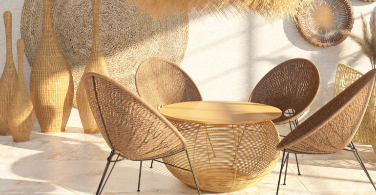 Móveis em palha: principais cuidados na fabricação