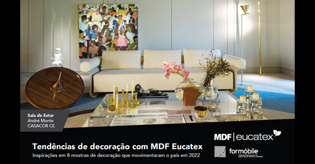 Tendências de decoração com MDF EUCATEX