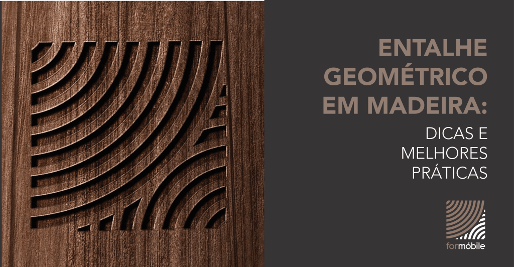 Entalhe Geométrico em Madeira