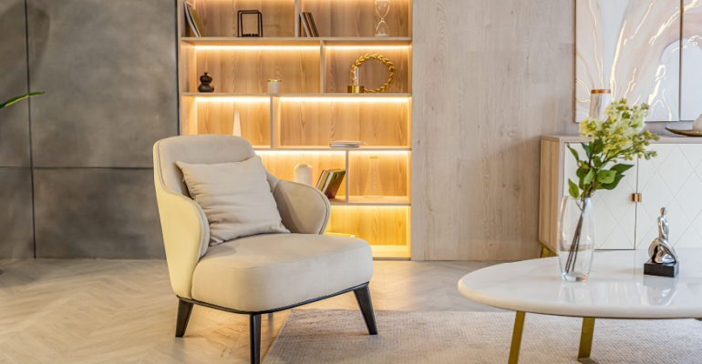 O que há de mais novo na iluminação em móveis?