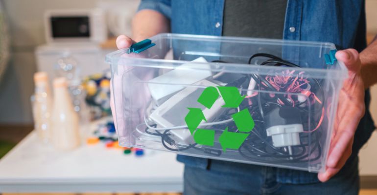 Redução de resíduos eletrônicos do setor de telecomunicações