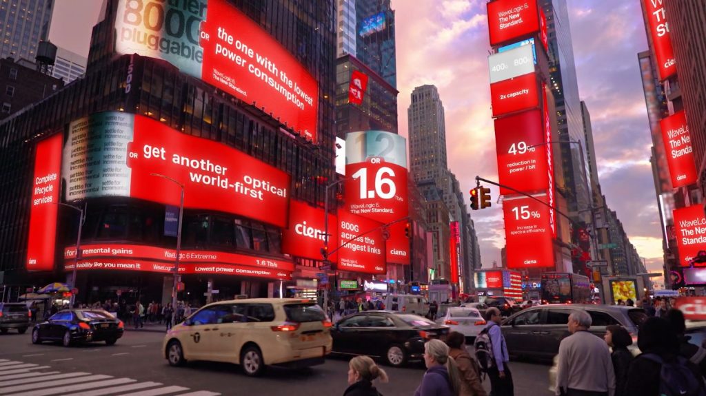 Ciena: líder global em inovações ópticas, de roteamento e switching