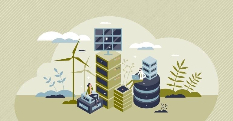 Como integrar energias renováveis em Data Centers sustentáveis?