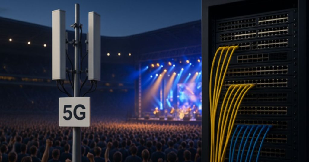 Como a conectividade 5G está revolucionando o entretenimento digital e os eventos ao vivo