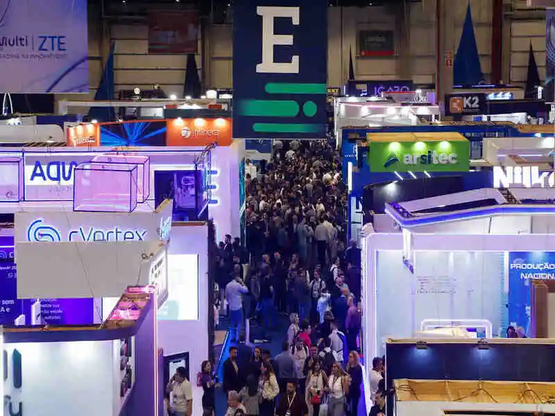 feira do futurecom vista de cima