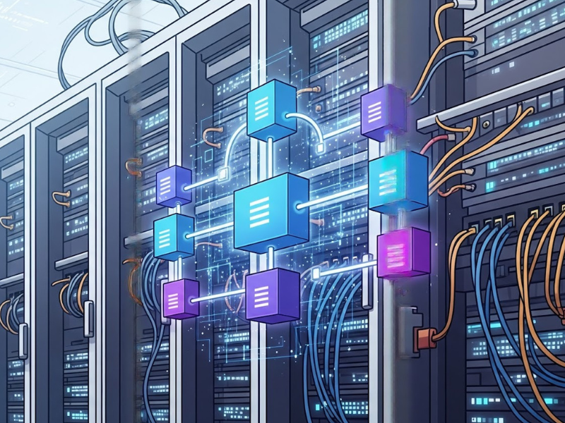 Estas imagens representam a escala e a complexidade da infraestrutura de dados moderna.