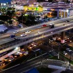 Terceira Ponte, Vitória, ES. Enseada do suá. Vista do Shopping Vitória