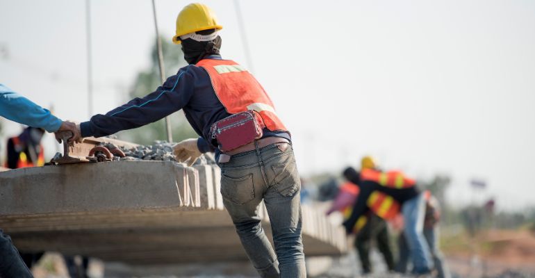 Pré-fabricados para a infraestrutura de ferrovias