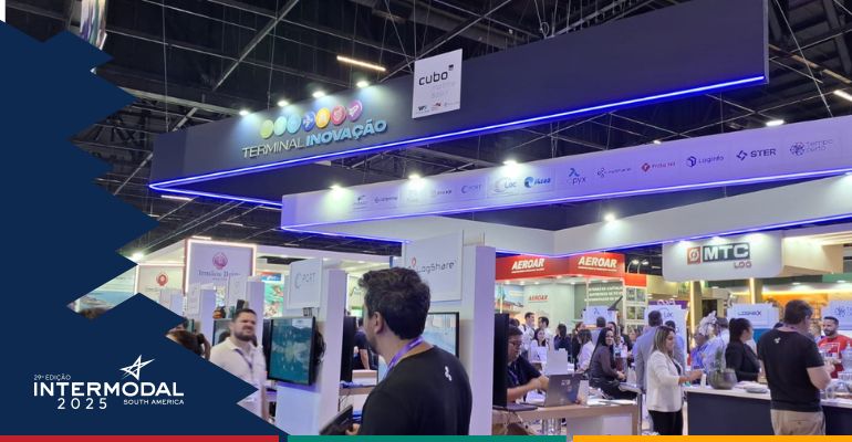 Intermodal 2025: Cubo Itaú apresenta as novidades das startups de logística no Terminal de Inovação